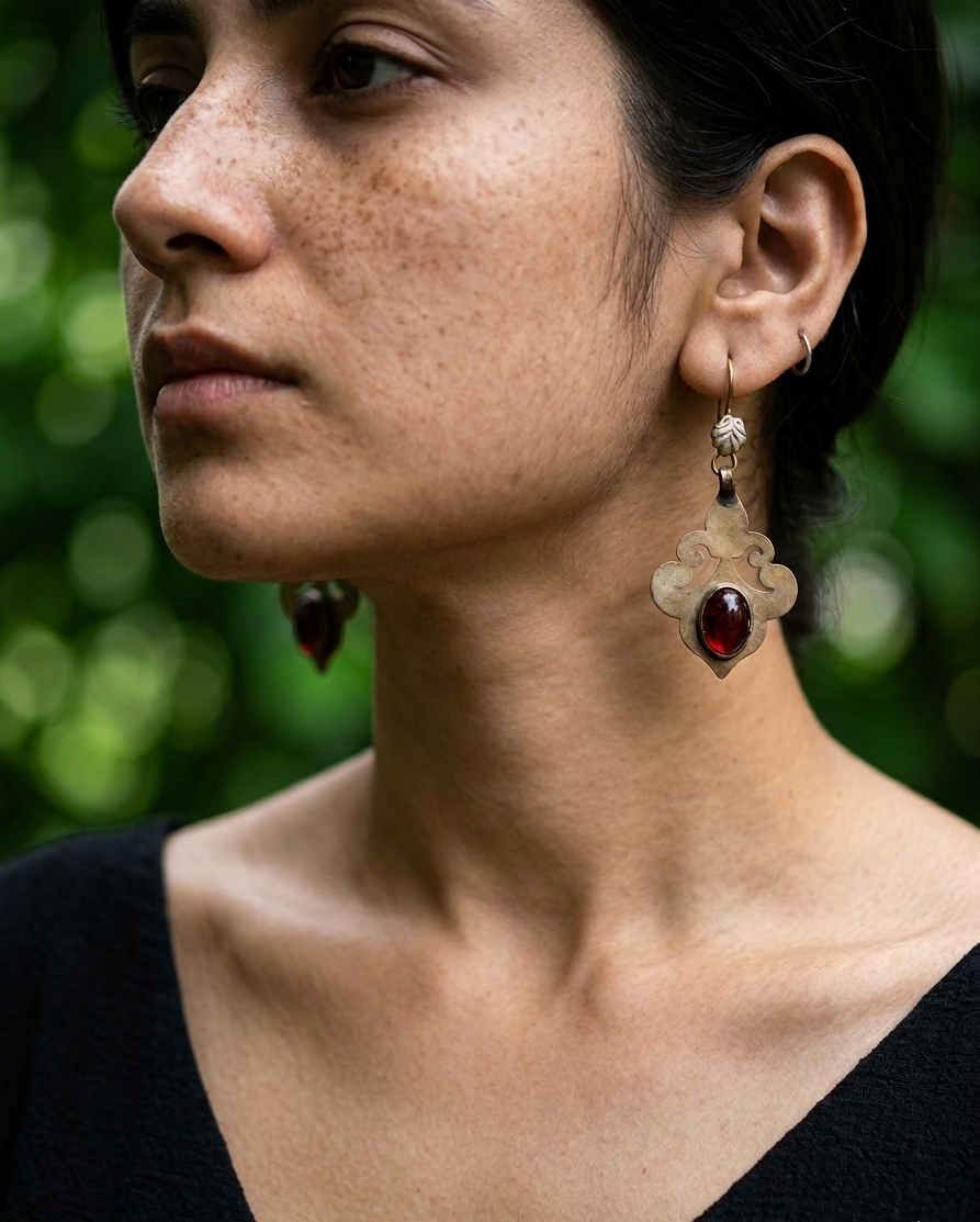 Sagarika Afghan Earrings