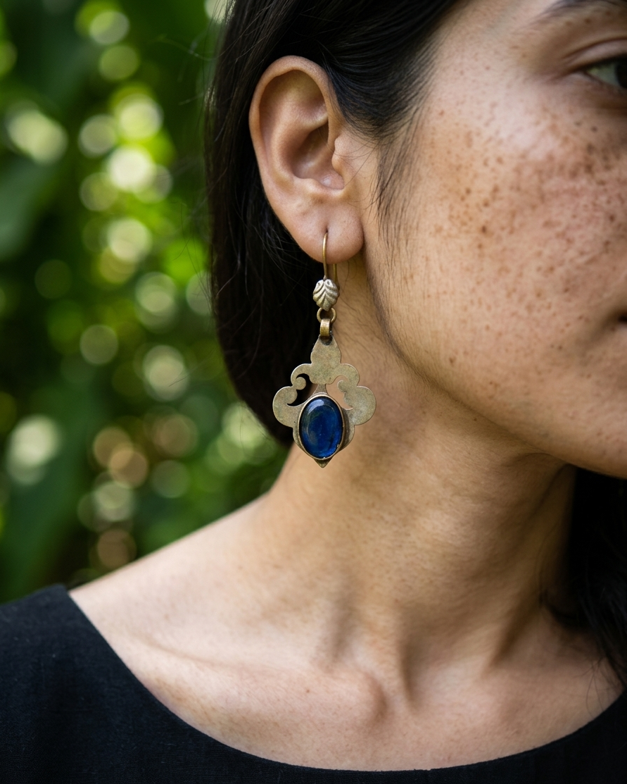 Sagarika Afghan Earrings