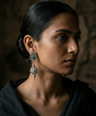 Qissa Oxidised Earrings