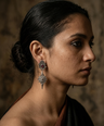 Qissa Oxidised Earrings