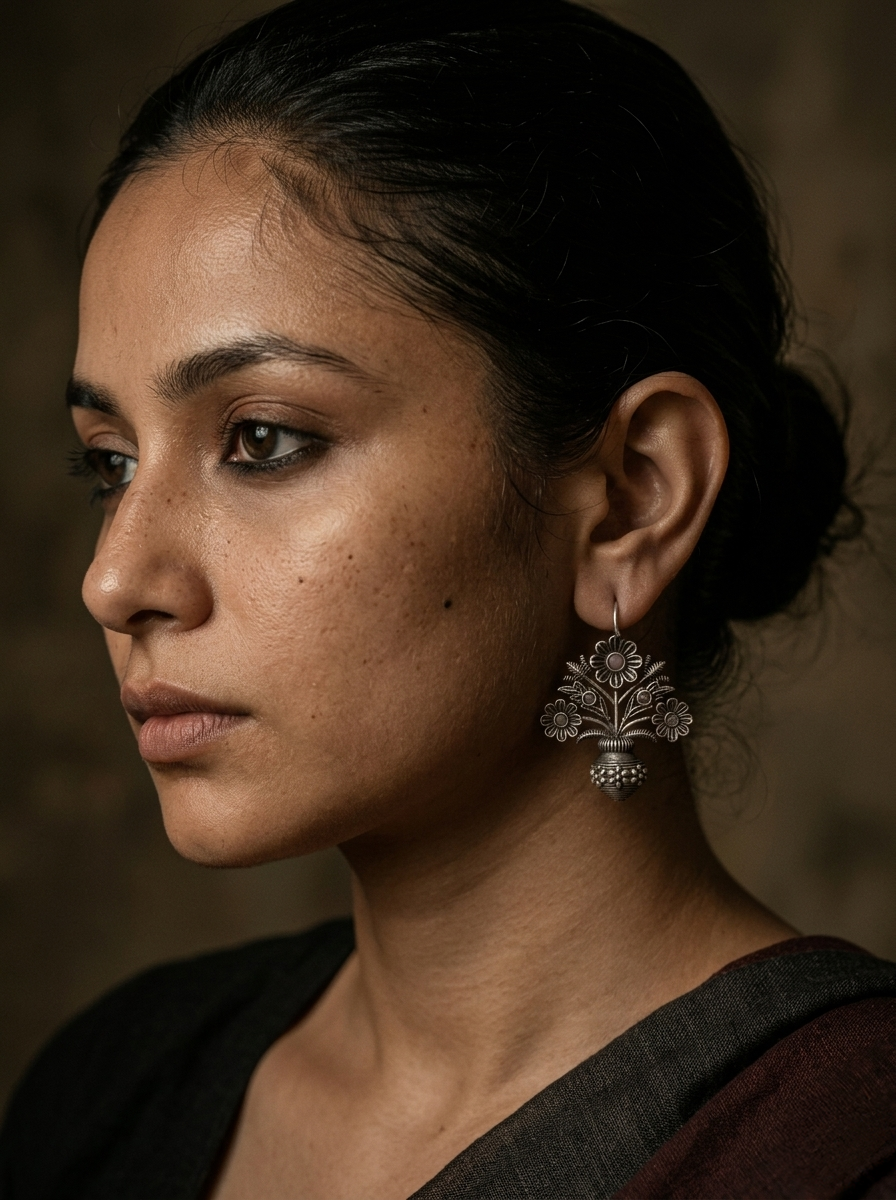 Rooh Oxidised Earrings
