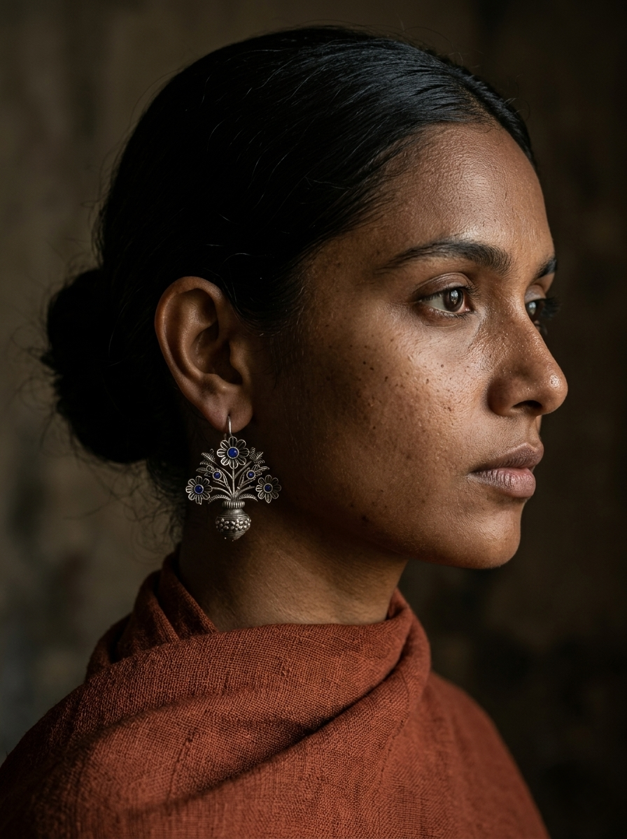 Rooh Oxidised Earrings