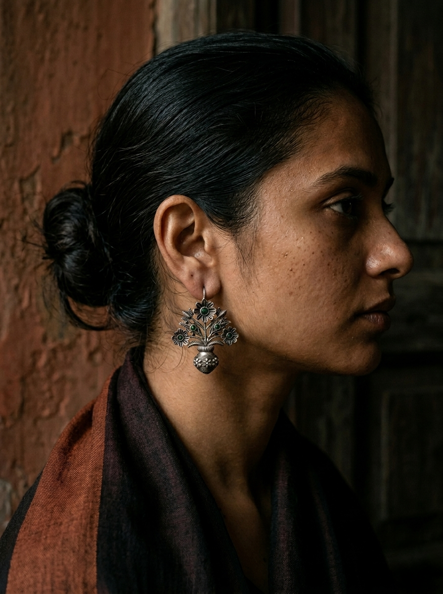 Rooh Oxidised Earrings