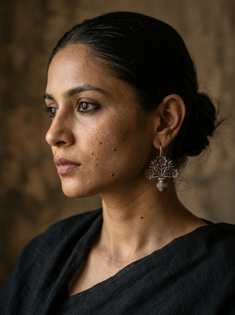 Rooh Oxidised Earrings