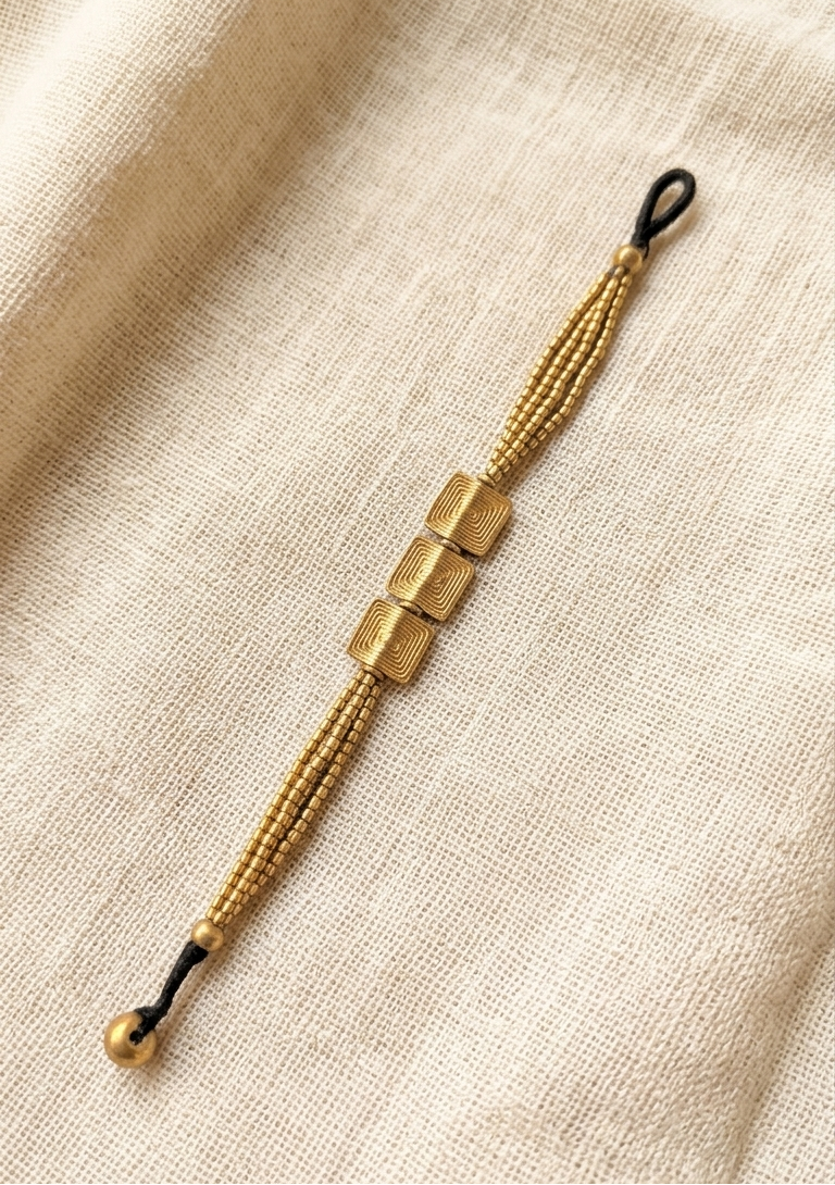 Kashish Brass Bracelet