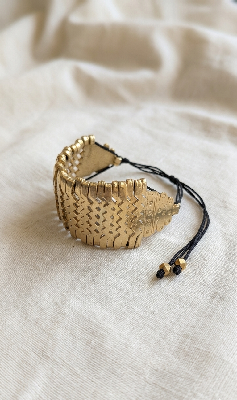Intezaar Brass Bracelet