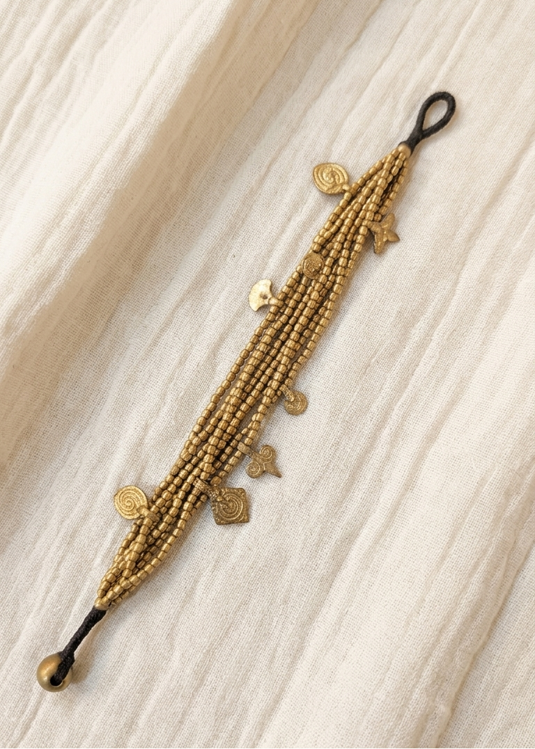 Gulaal Brass Bracelet