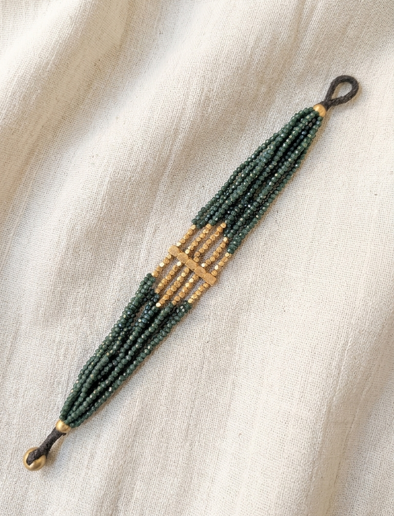 Shafaq Brass Bracelet