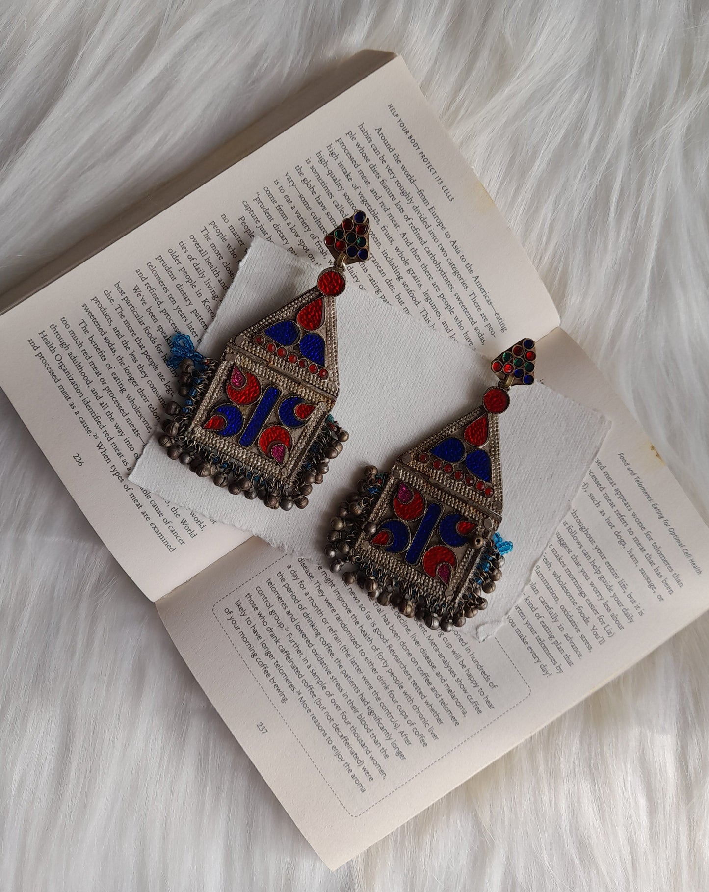 Baleeqh Afghan Earrings