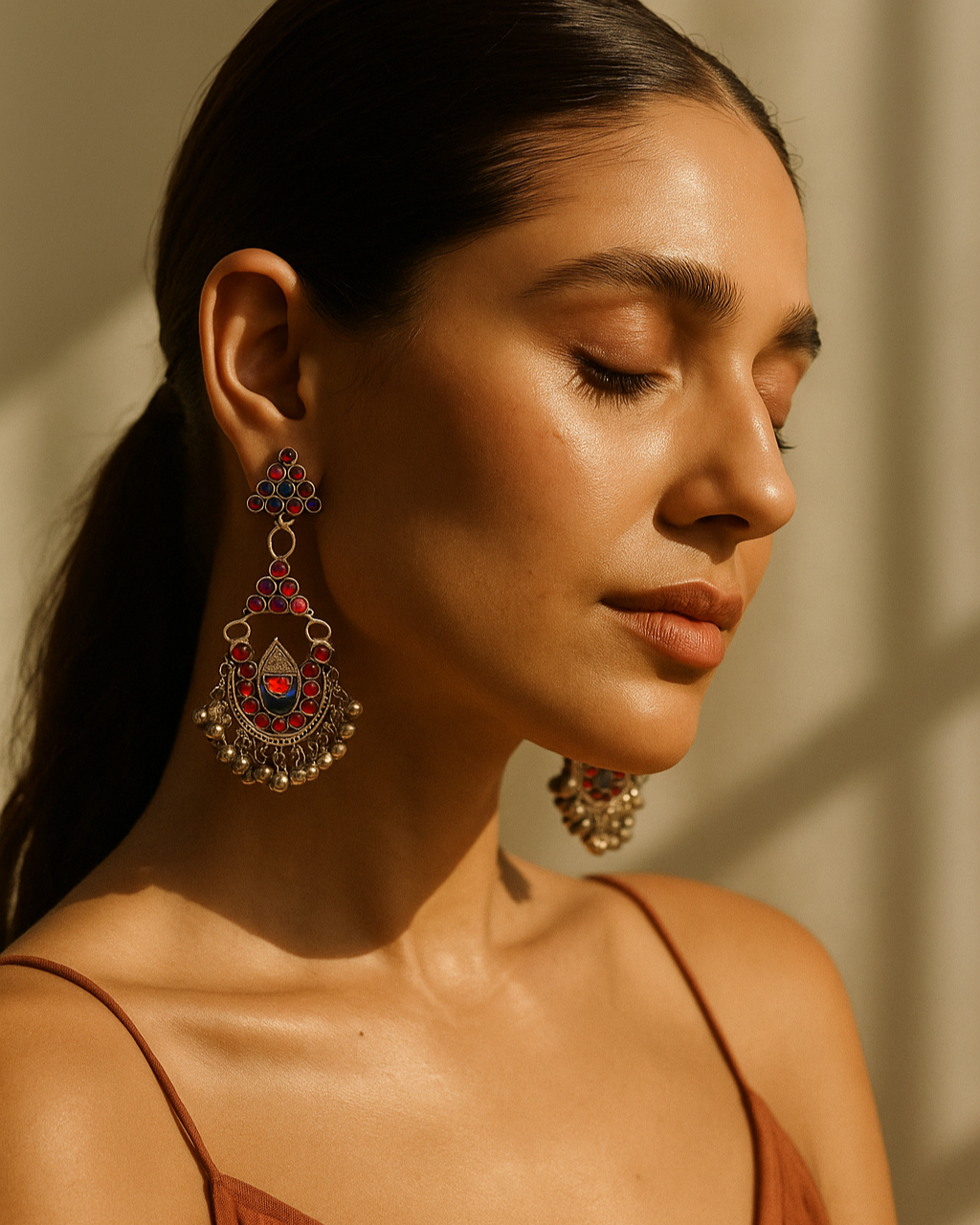 Chehak Afghan Earrings