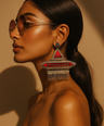 Tribhog Afghan Earrings
