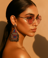 Tambai Afghan Earrings