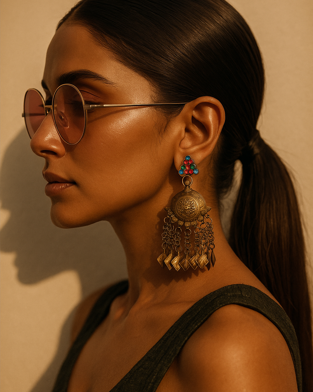 Mewa Afghan Earrings