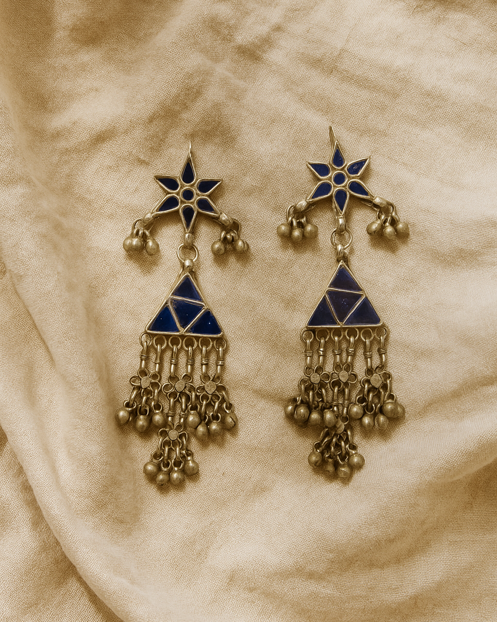 Mudra Glass Earrings