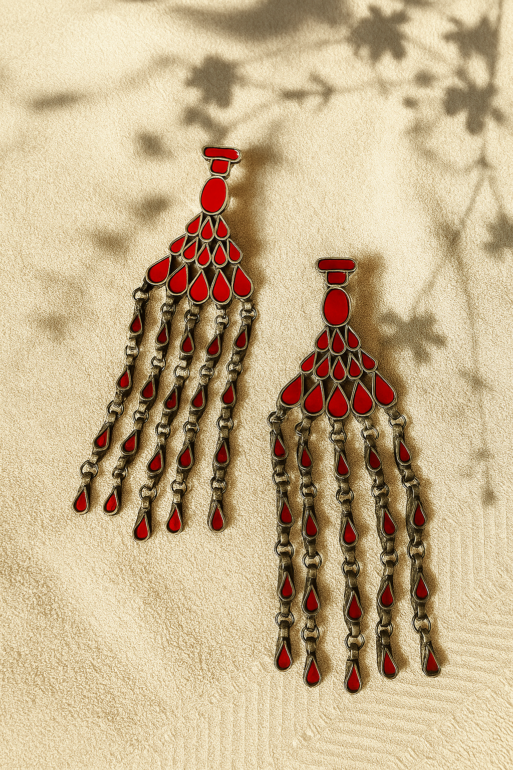 Rutu Glass Earrings
