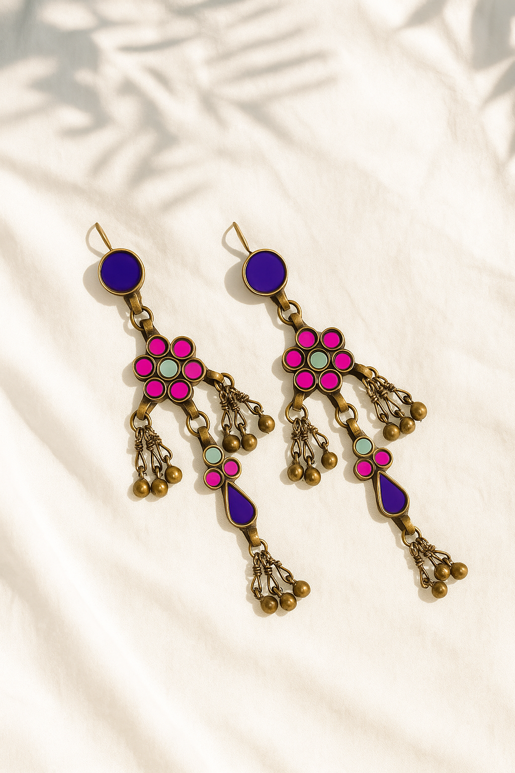 Saanjh Glass Earrings