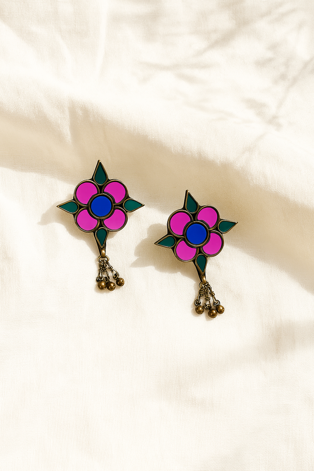Meena Glass Earrings