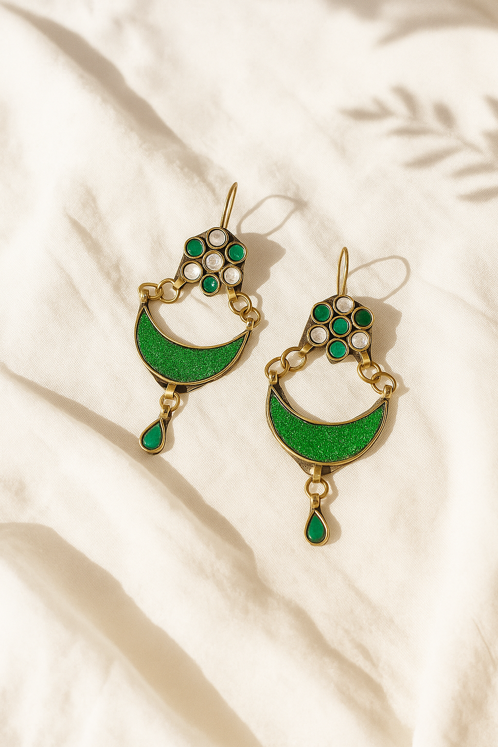 Joohi Glass Earrings