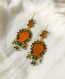 Ophelia Glass Earrings
