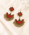 Vinita Glass Earrings