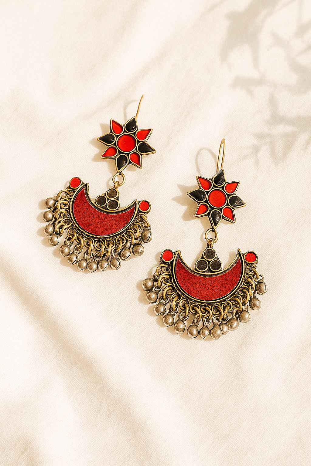 Vinita Glass Earrings