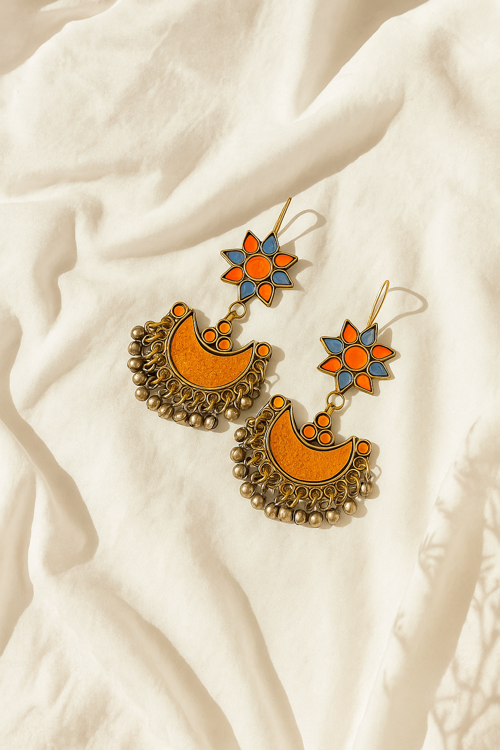 Vinita Glass Earrings