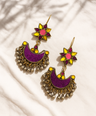 Vinita Glass Earrings