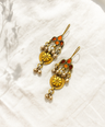 Pushpa Glass Earrings