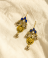 Pushpa Glass Earrings