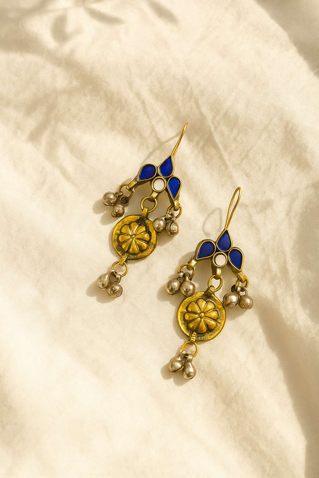 Pushpa Glass Earrings