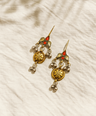 Pushpa Glass Earrings