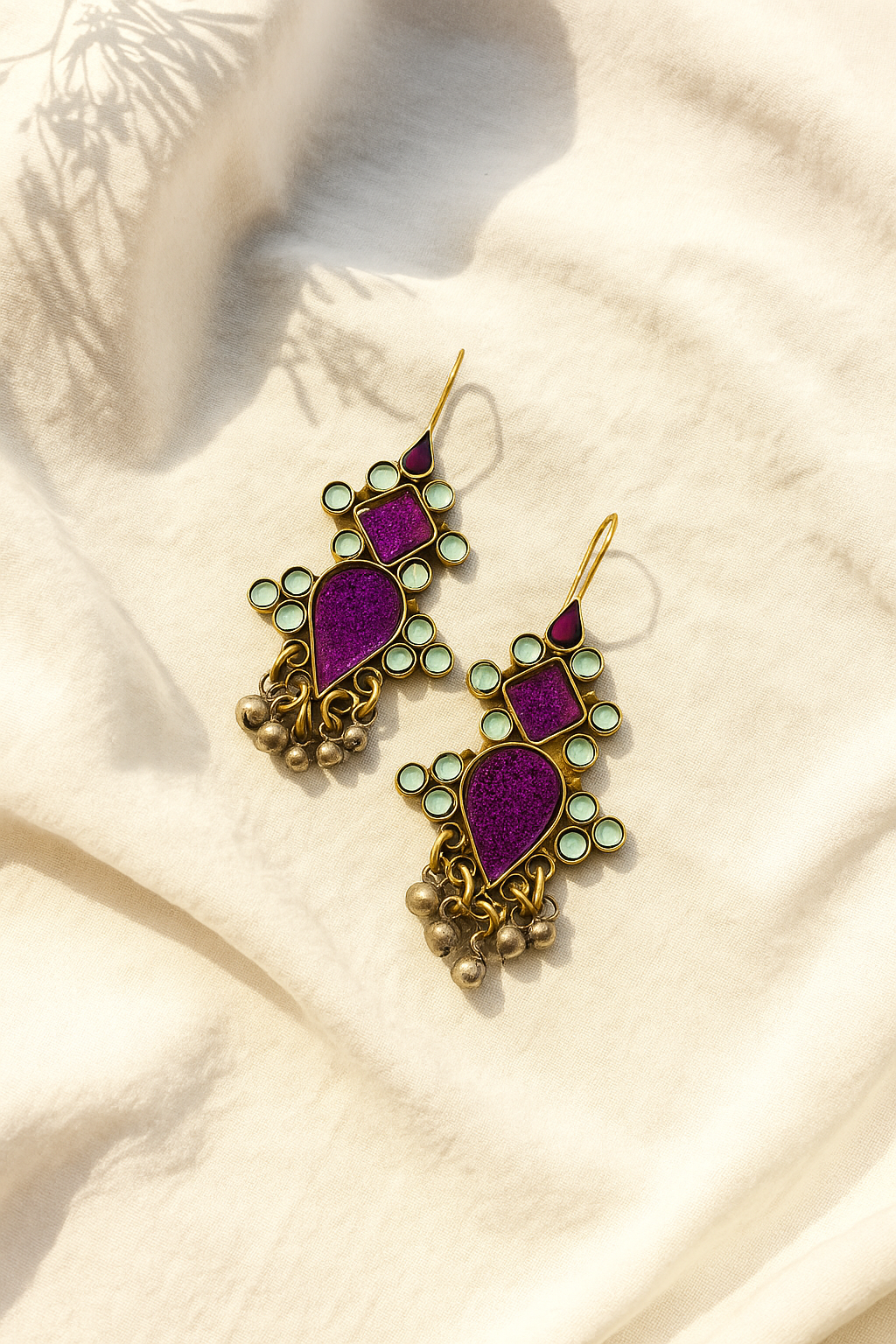 Azeroth Glass Earrings