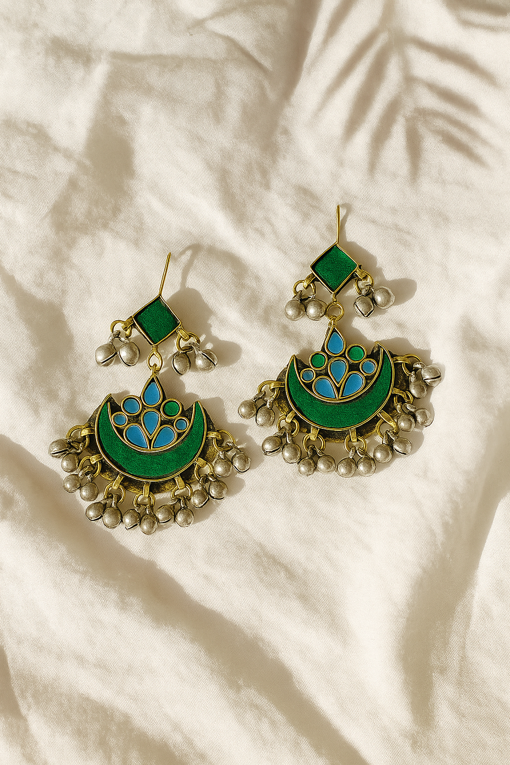 Gulfaz Glass Earrings