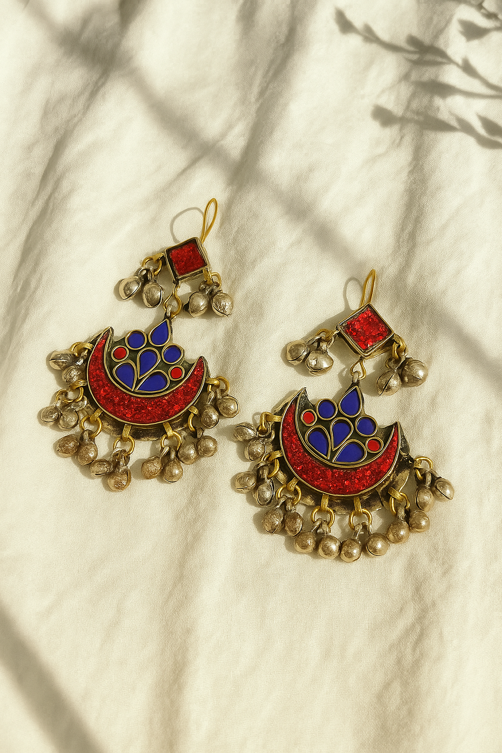 Gulfaz Glass Earrings