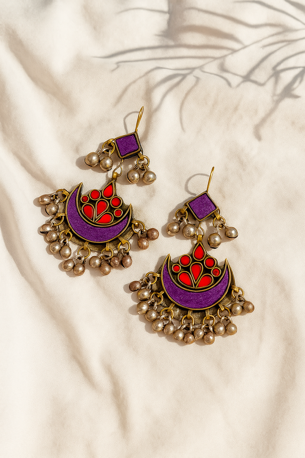 Gulfaz Glass Earrings