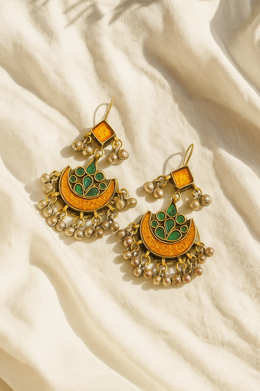 Gulfaz Glass Earrings