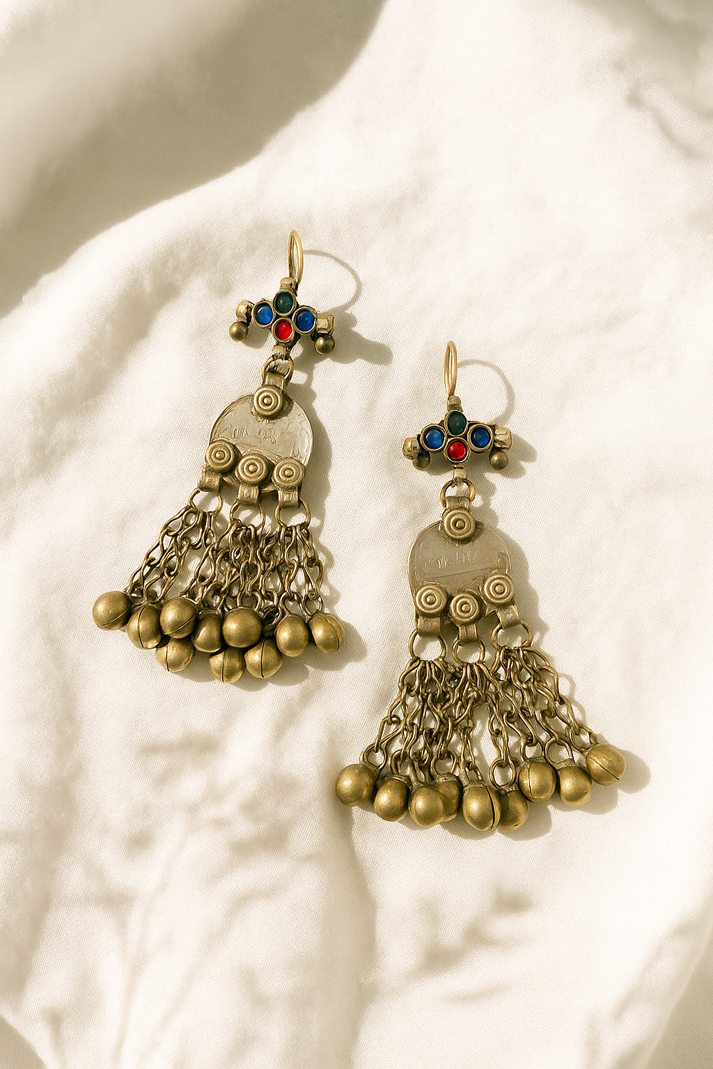 Gehraayi Afghan Earrings