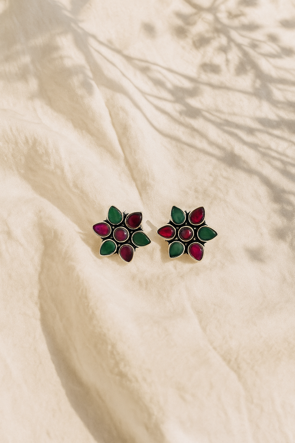 Asmita Oxidised Earrings