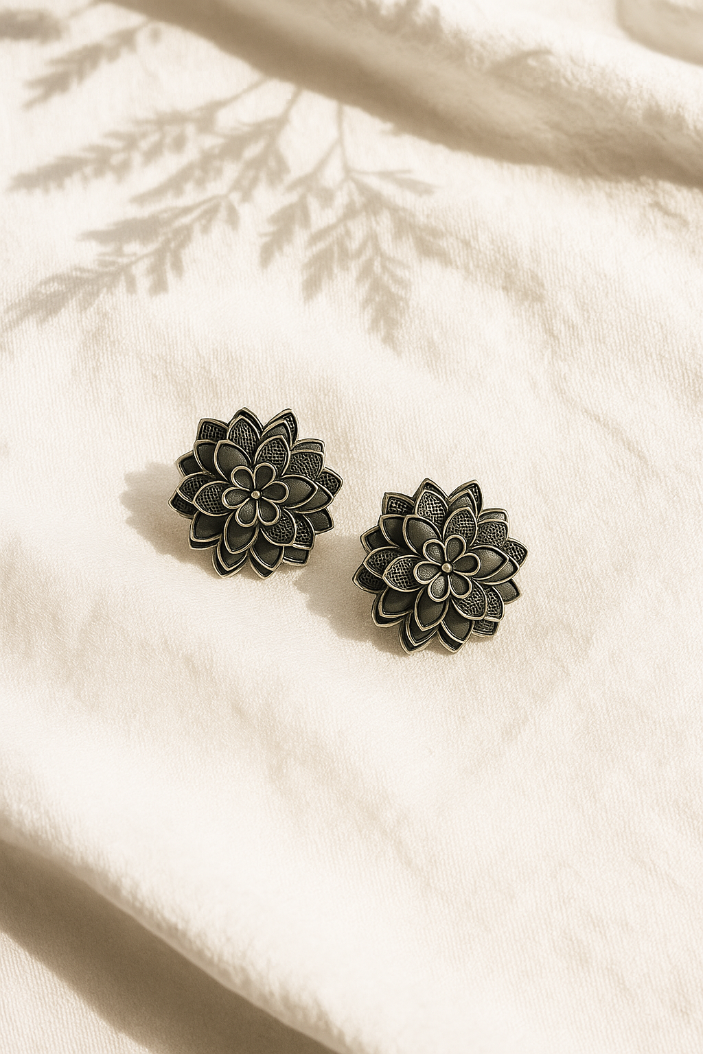Juhi Oxidised Earrings