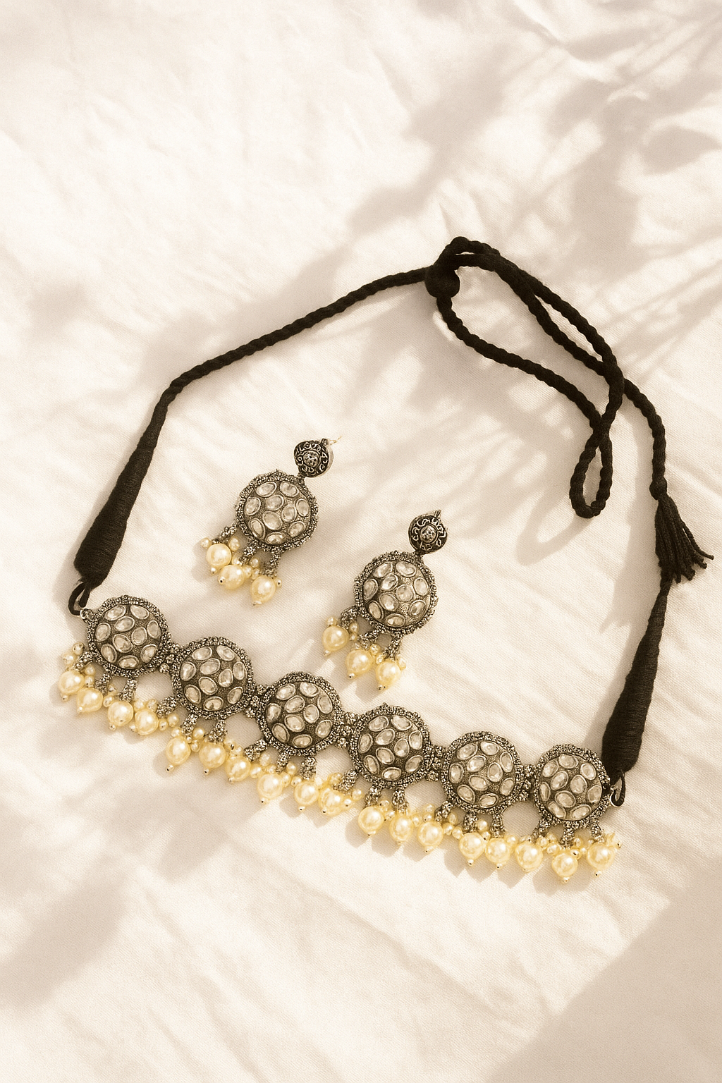 Ishq Oxidised Necklace set