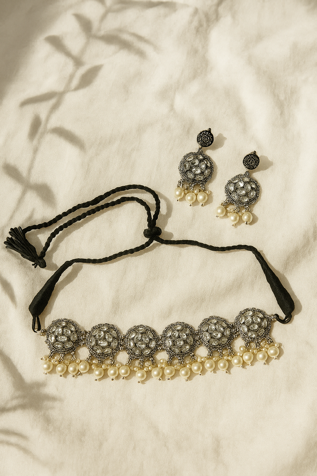 Ishq Oxidised Necklace set