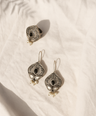 Bela Oxidised Earrings Ring set
