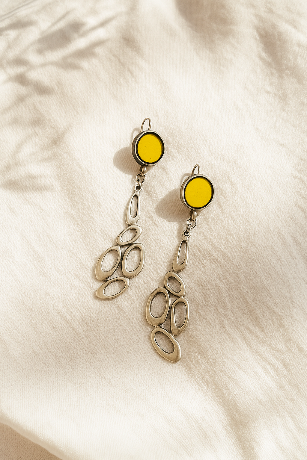 Basar Zamak Earrings