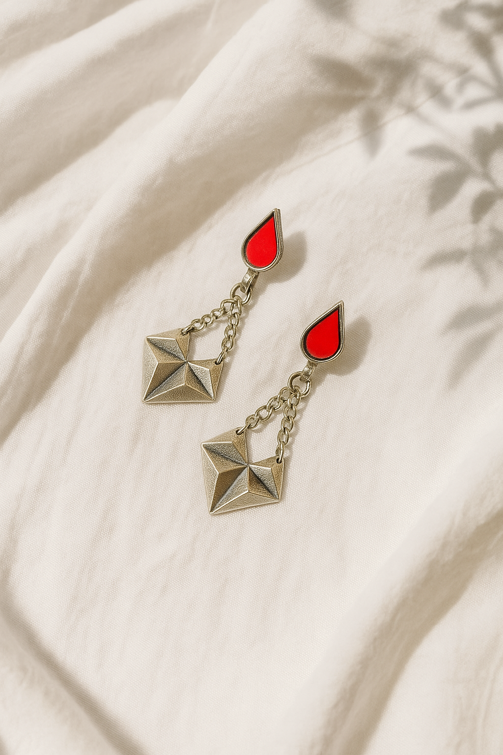 Qaba Zamak Earrings