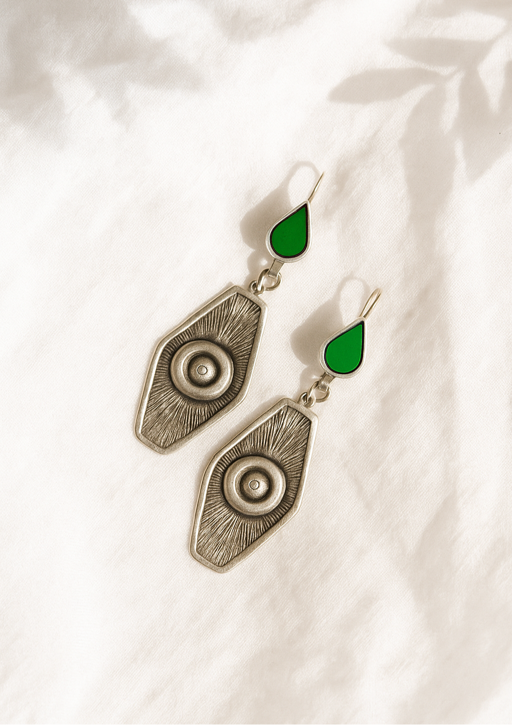 Hari Zamak Earrings