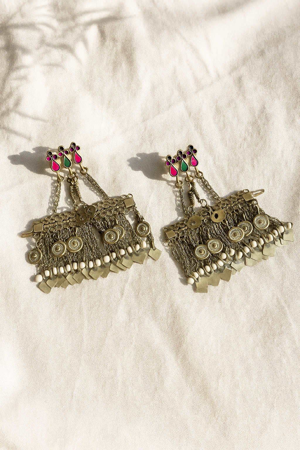 Mohtarma Afghan Earrings