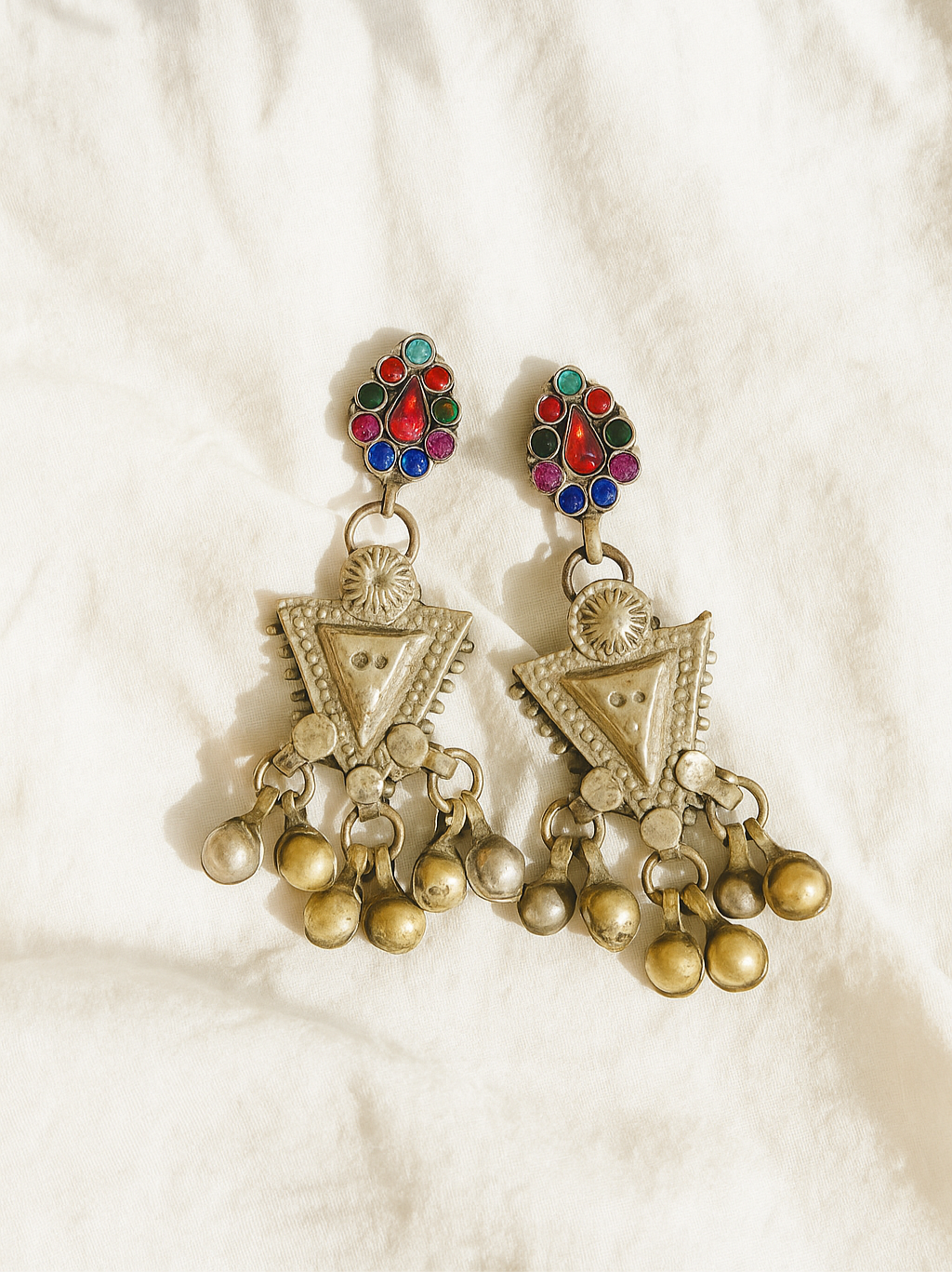 Bheene Afghan Earrings