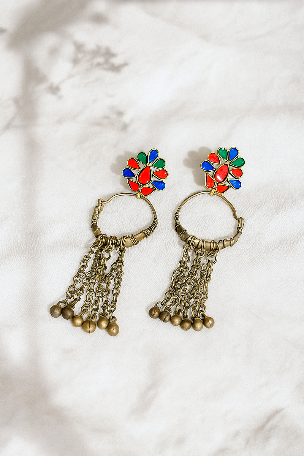 Leher Afghan Earrings