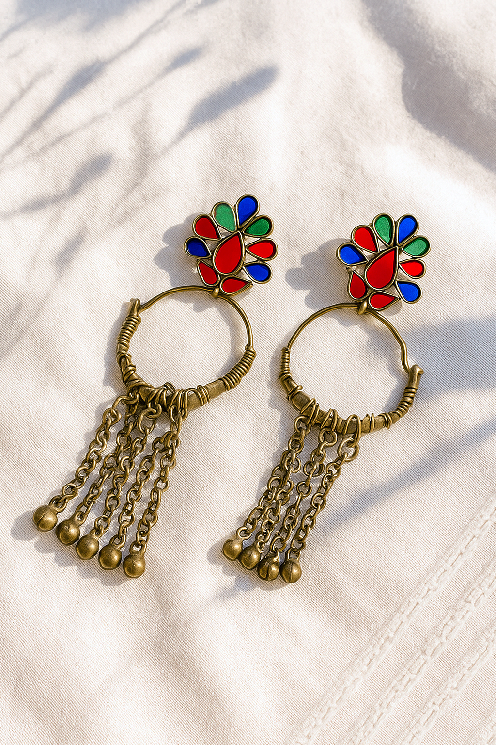 Leher Afghan Earrings