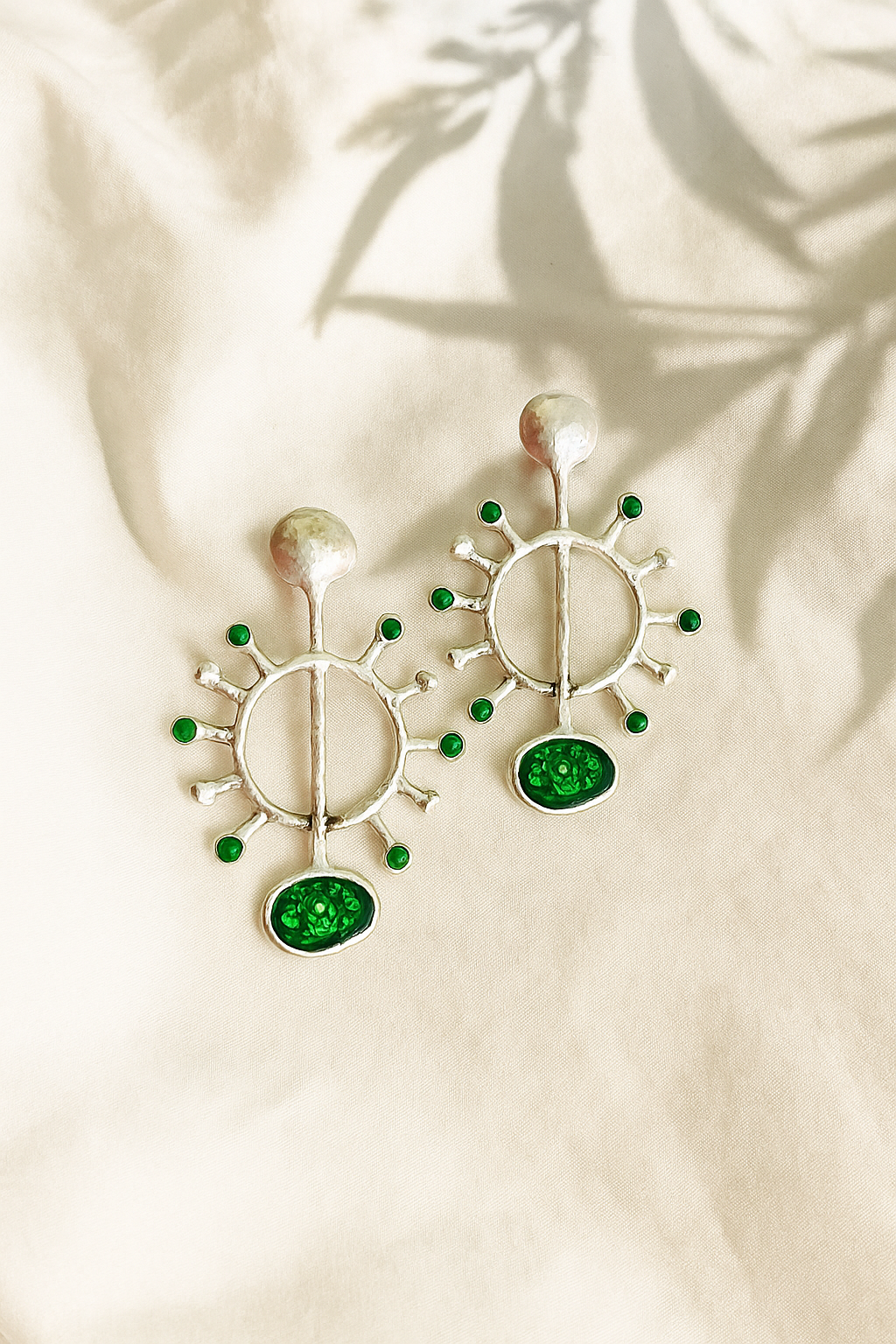 Kalpana Zamak Earrings